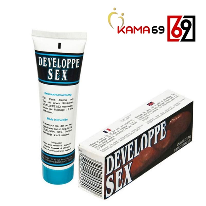 Developpe sex 남성 성기 확대 크림 5개