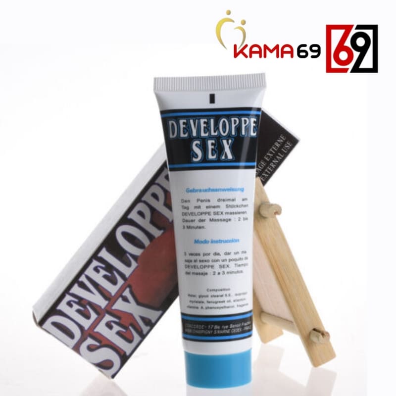 Developpe sex 남성 성기 확대 크림 5개