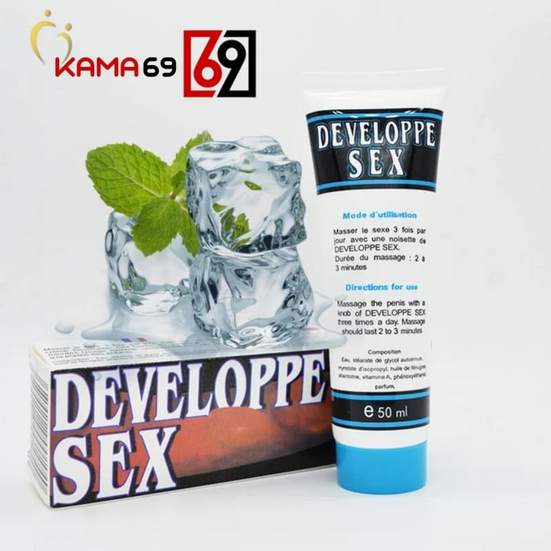 Developpe sex 남성 성기 확대 크림 5개