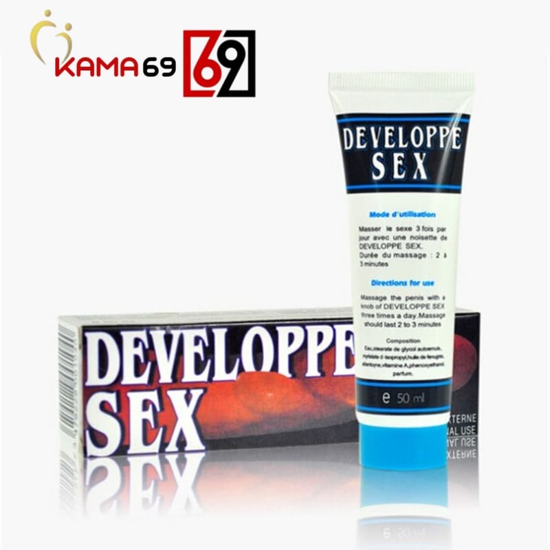 Developpe sex 남성 성기 확대 크림 5개