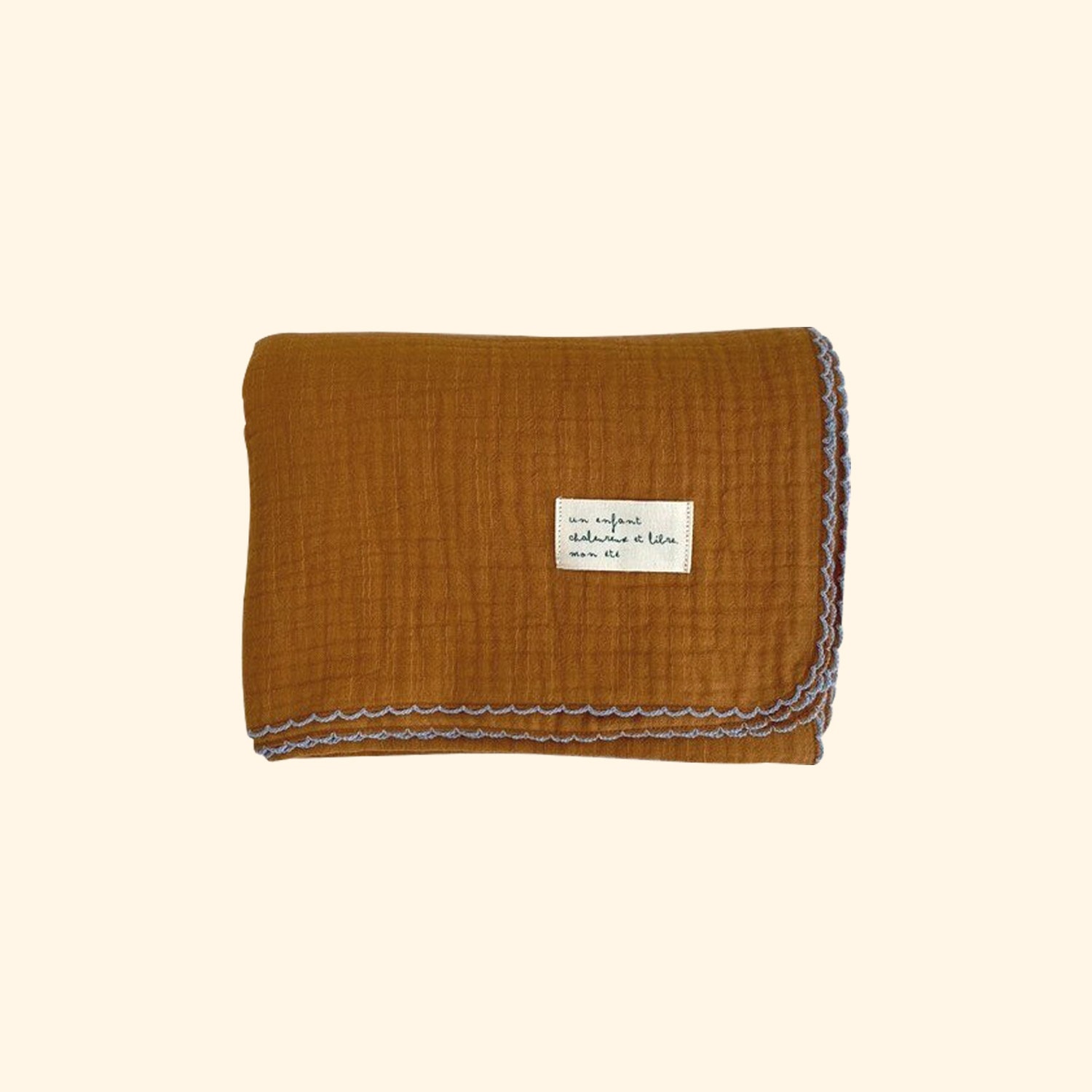 Mignon Blanket - Camel brown