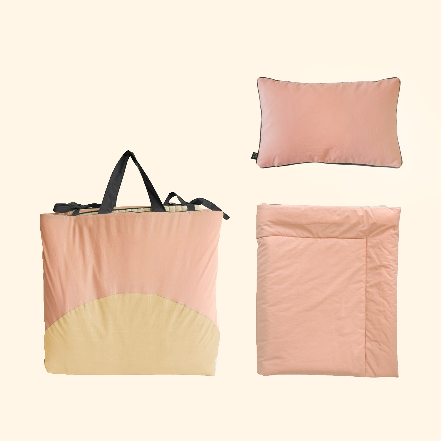 Circle Play Pad Set - Butter pink