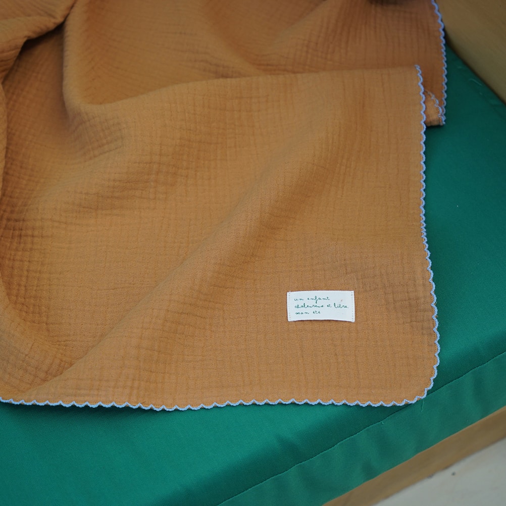 Mignon Blanket - Camel brown
