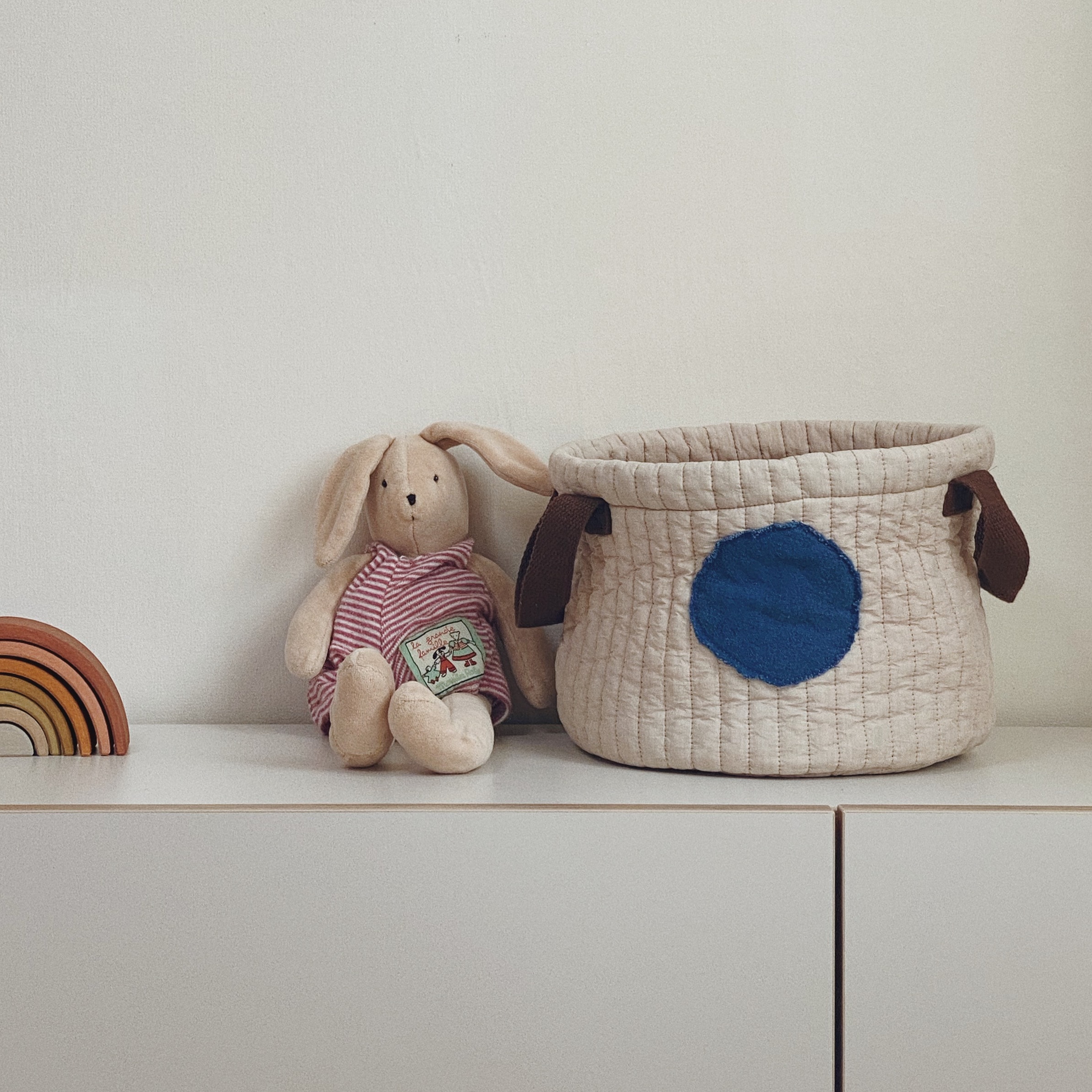 Collage Basket - S