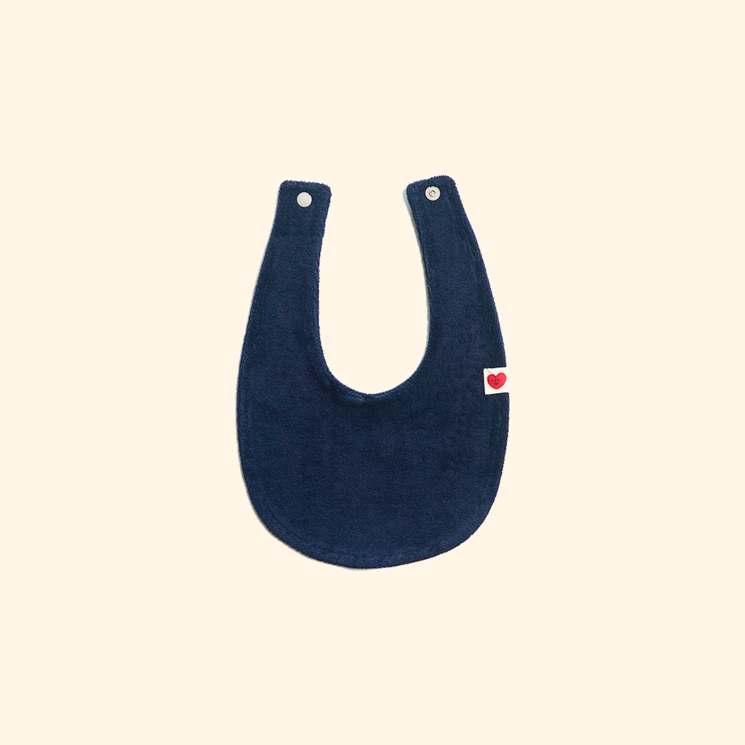 Petit Terry Bib - navy