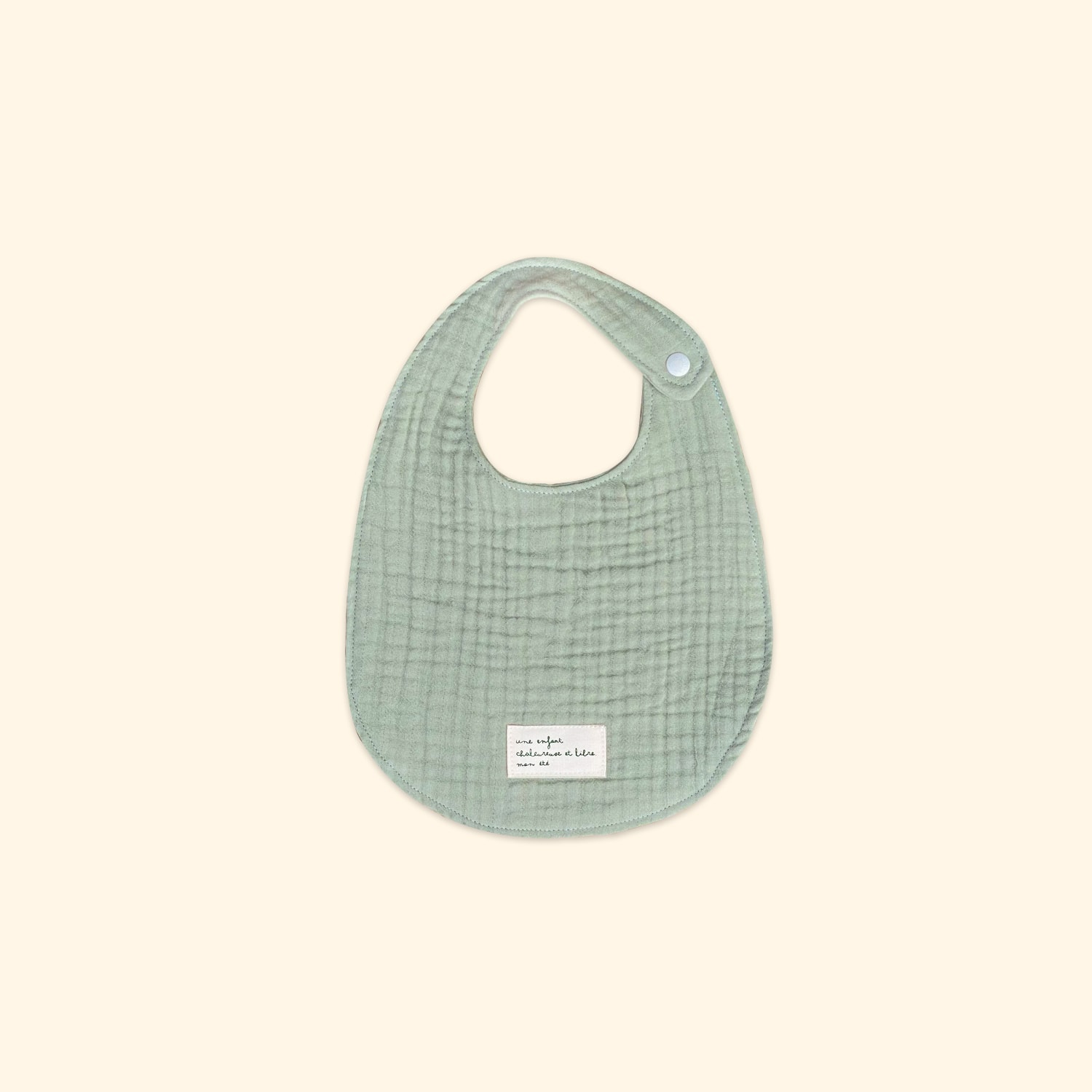 Petit Gauze Bib - mint