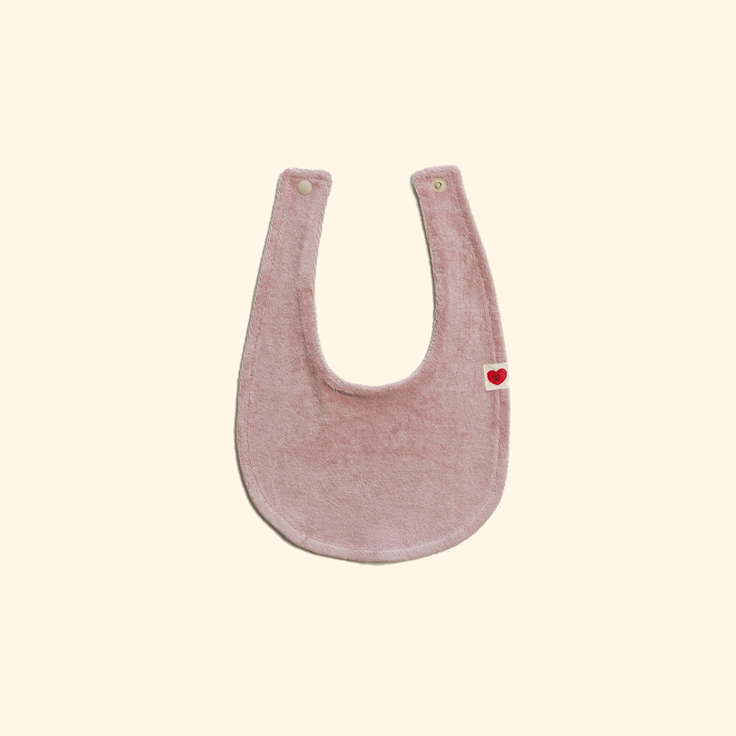 Petit Terry Bib - pink lilac