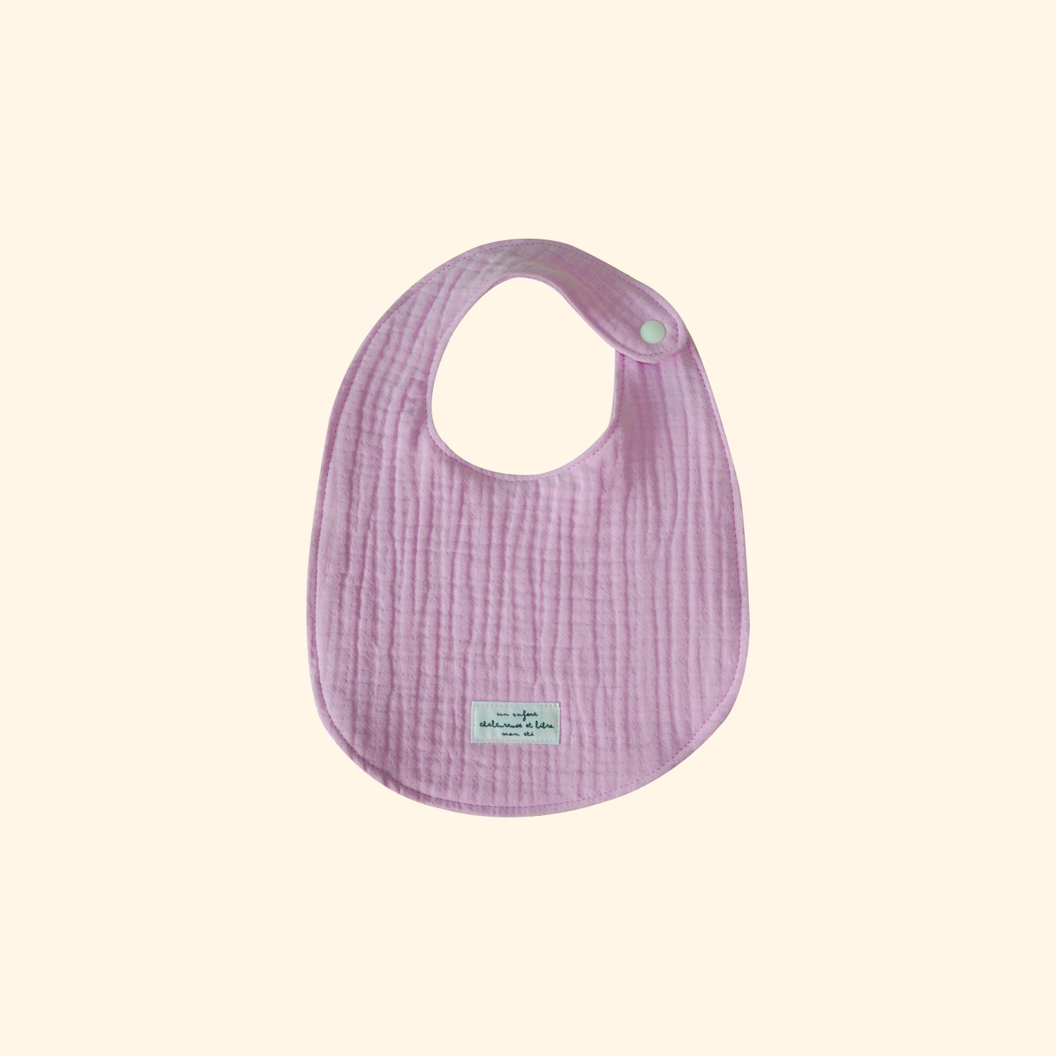 Petit Gauze Bib - lilac