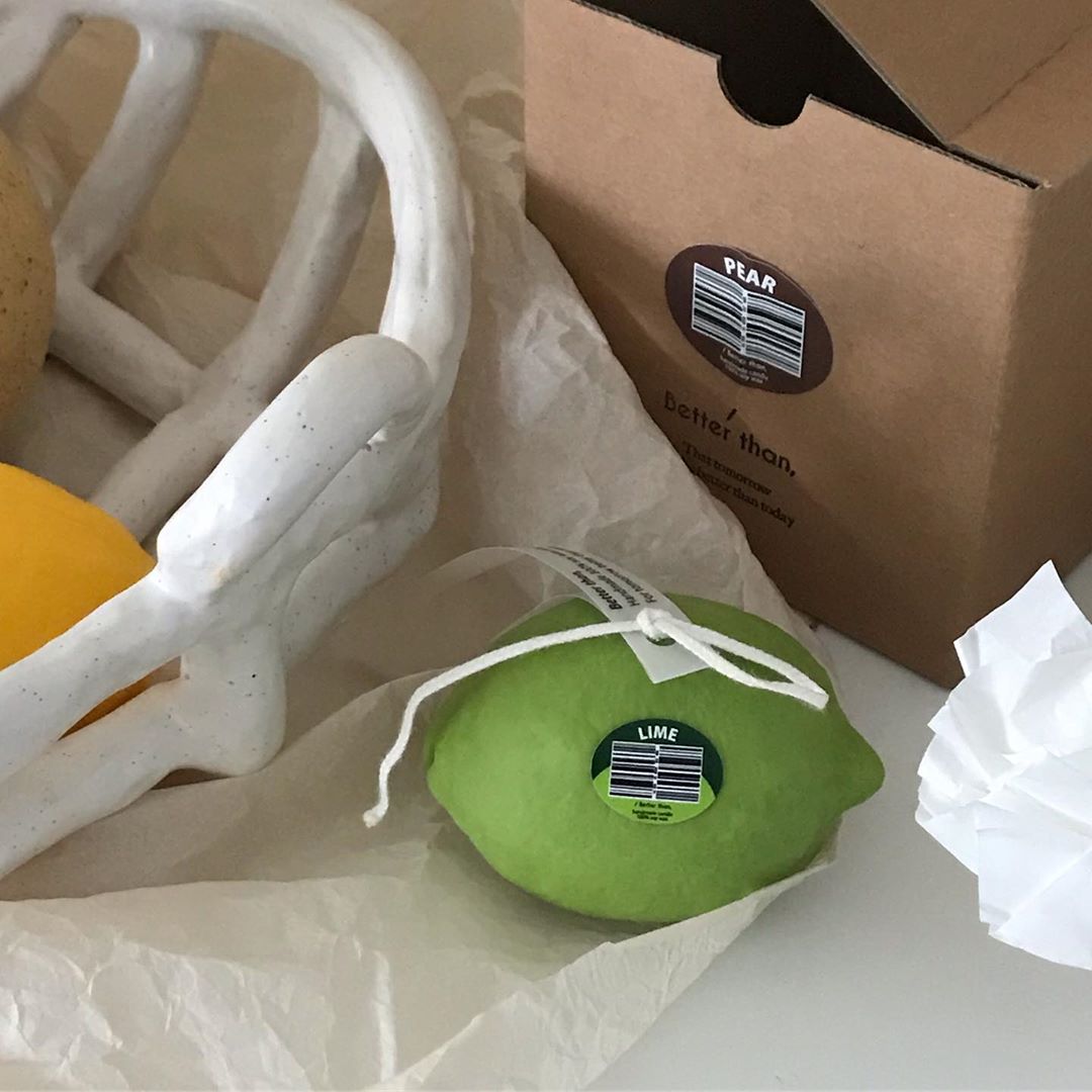 Lime candle