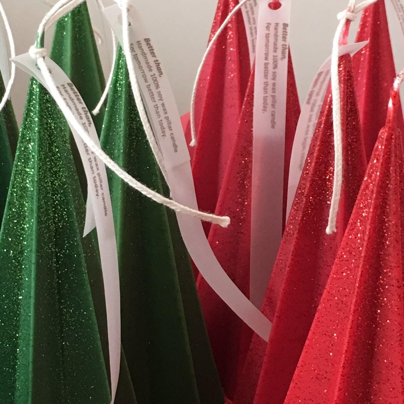 Red🎅🏻Holiday-treecandle