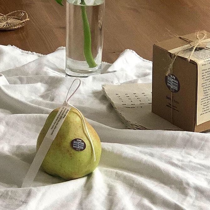 English pear candle