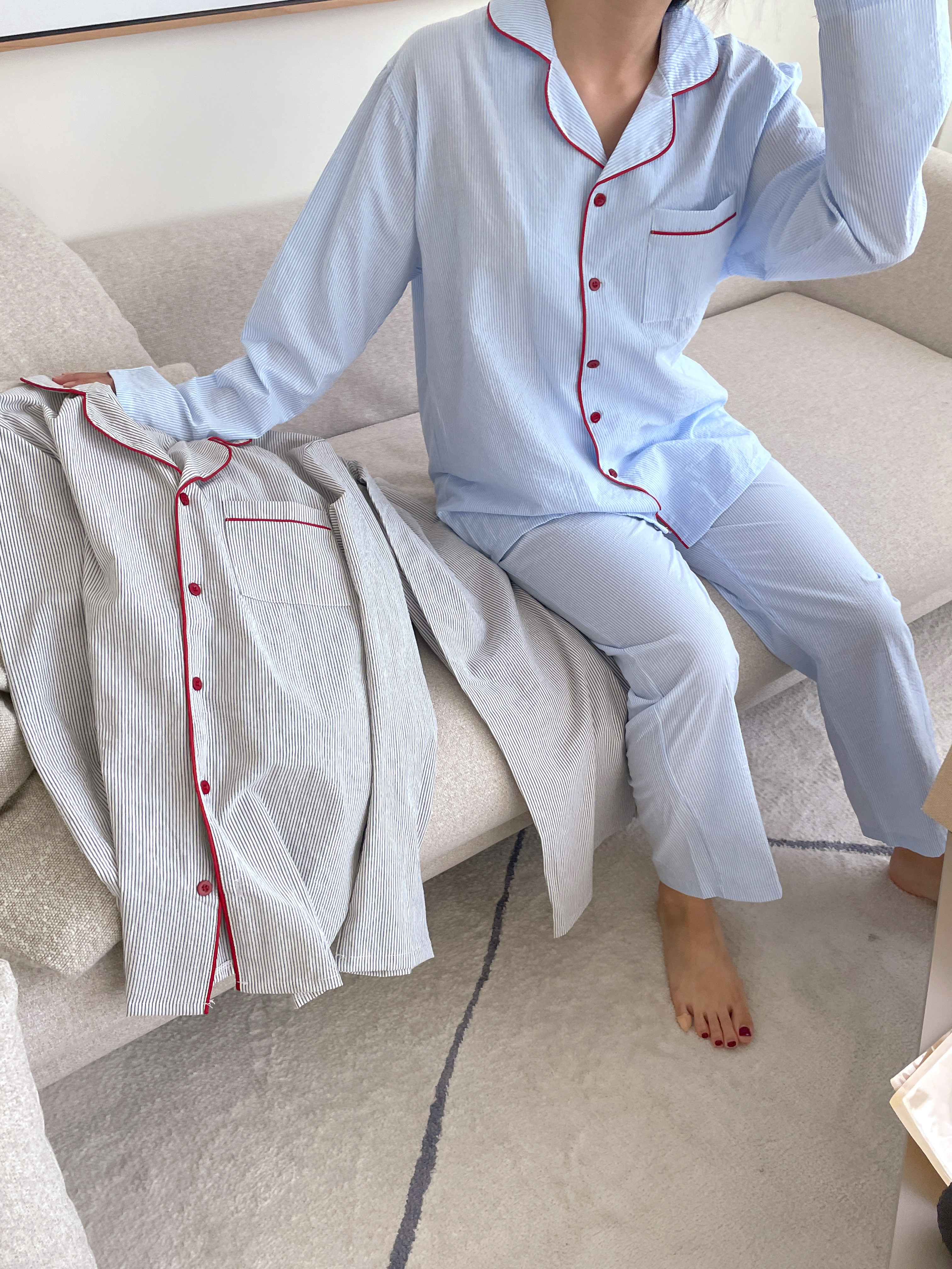 Line-stripe 3color (Blue)
