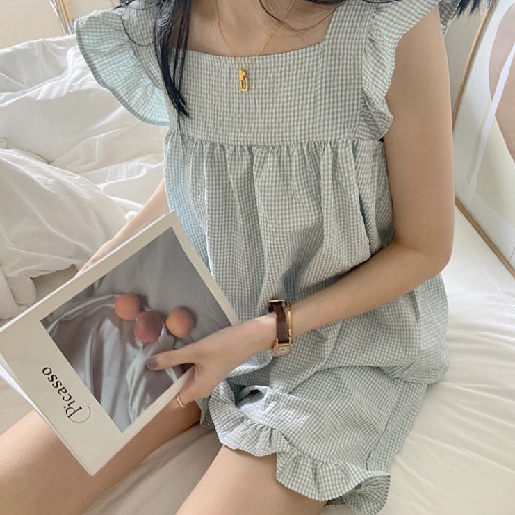 여름버젼🧁컵케이크파자마 3color-mint