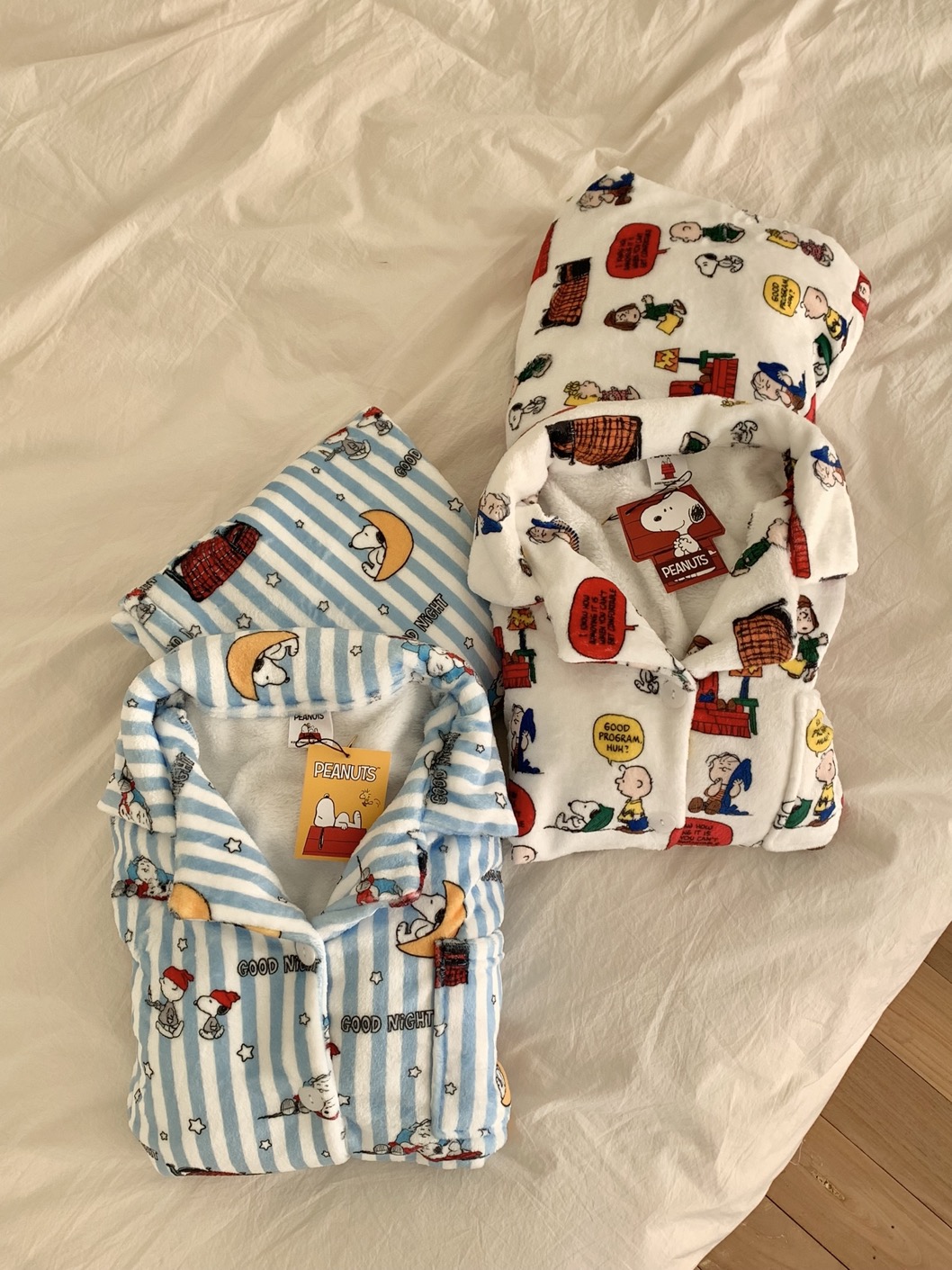 스누피 수면 파자마 🛏 _ wh&rd