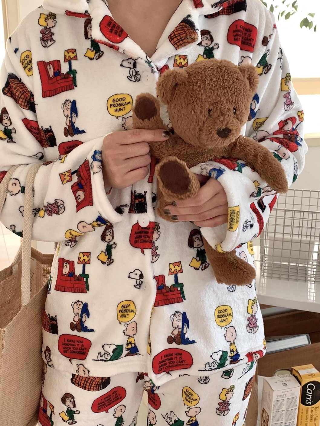 스누피 수면 파자마 🛏 _ wh&rd