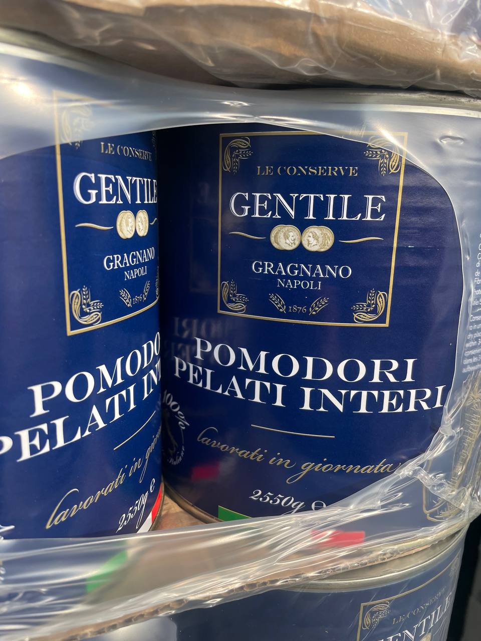 [Gentile] 홀 토마토 이탈리아산 프리미움 2.5kg