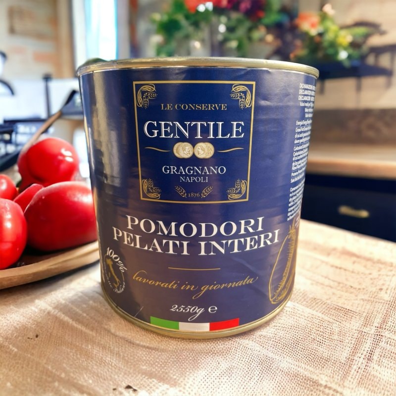 [Gentile] 홀 토마토 이탈리아산 프리미움 2.5kg