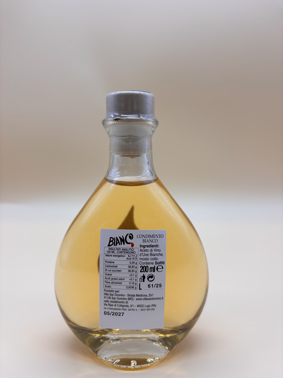 [Villa San Donnino] 비앙코 화이트 발사믹 200ml