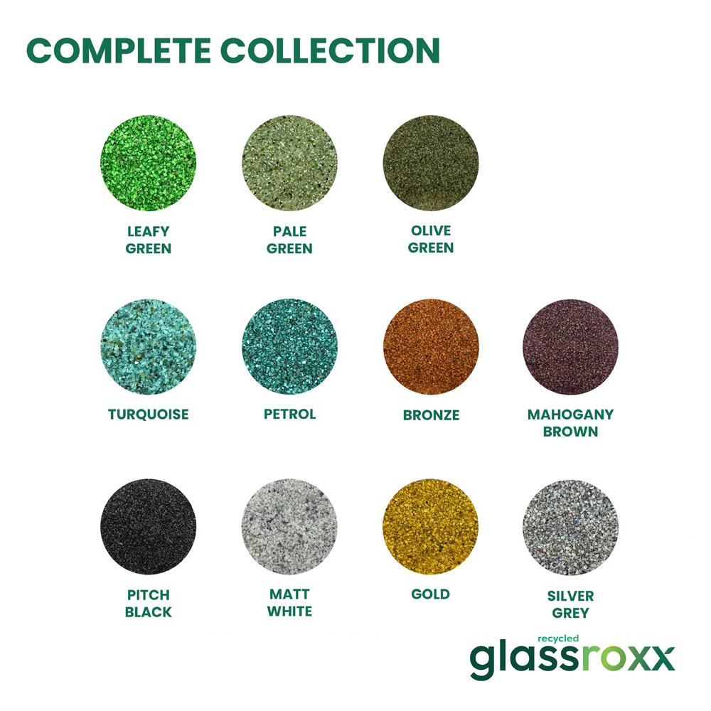 GlassRoxx® 150g – 그린·뉴트럴·메탈 시리즈
