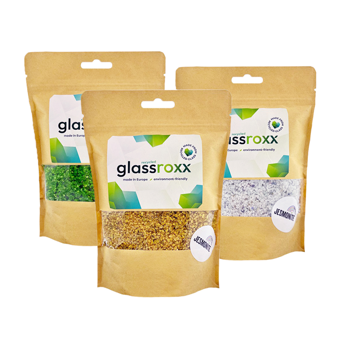 GlassRoxx® 150g – 그린·뉴트럴·메탈 시리즈