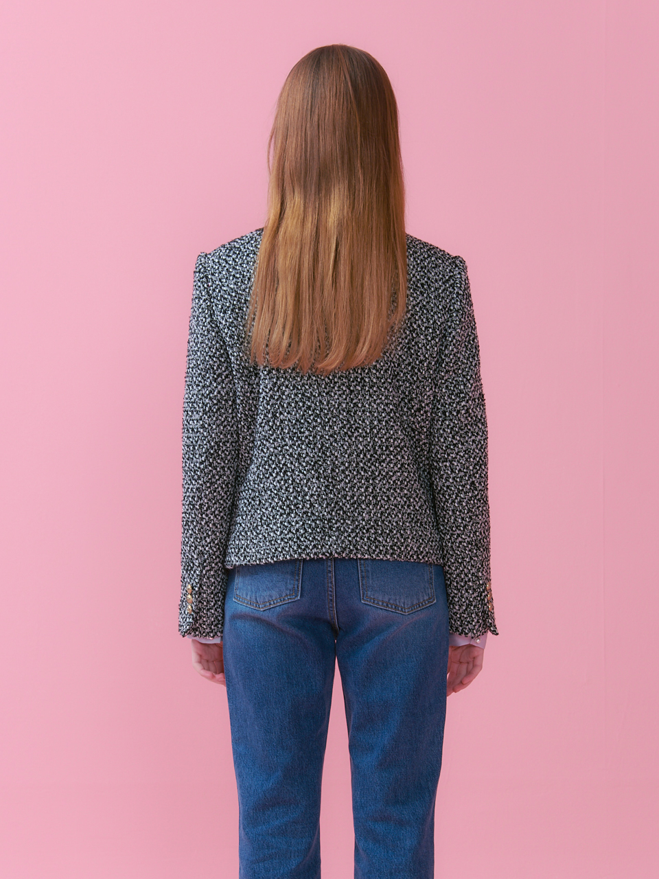 BLAIR TWEED JACKET_BLACK