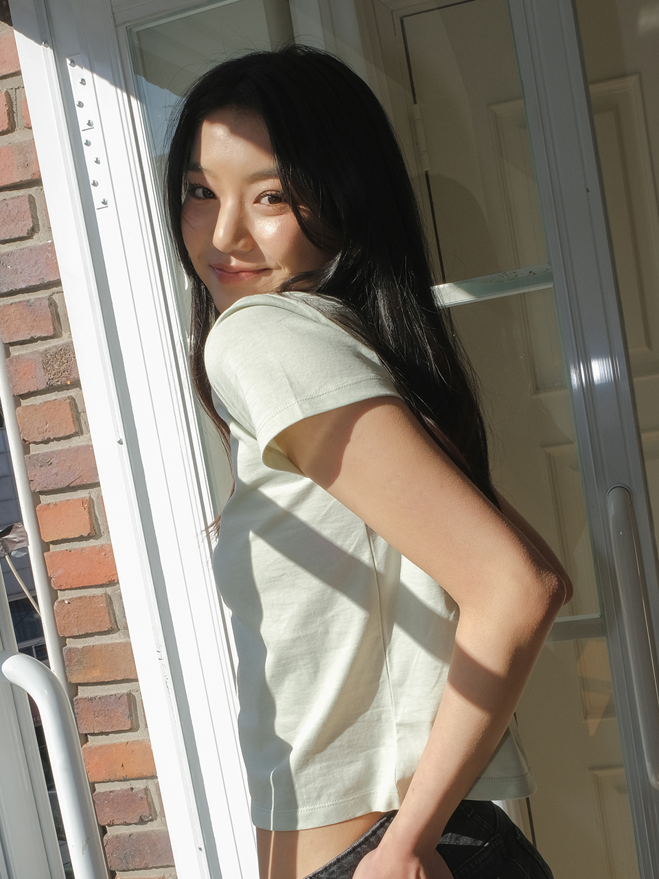 CLASSIC HALF SLEEVES T-SHIRT_MINT