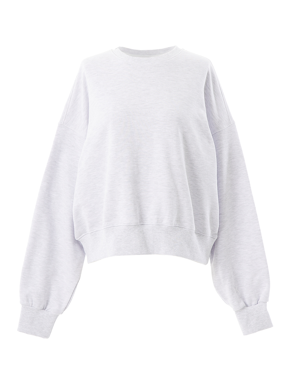 V LOGO SWEATSHIRT_GREY