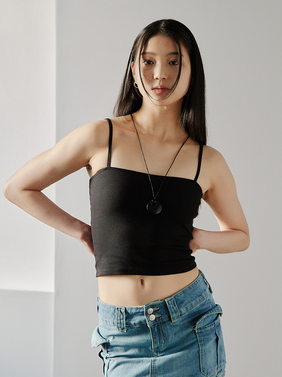 CROPPED TANK TOP_2COLOR