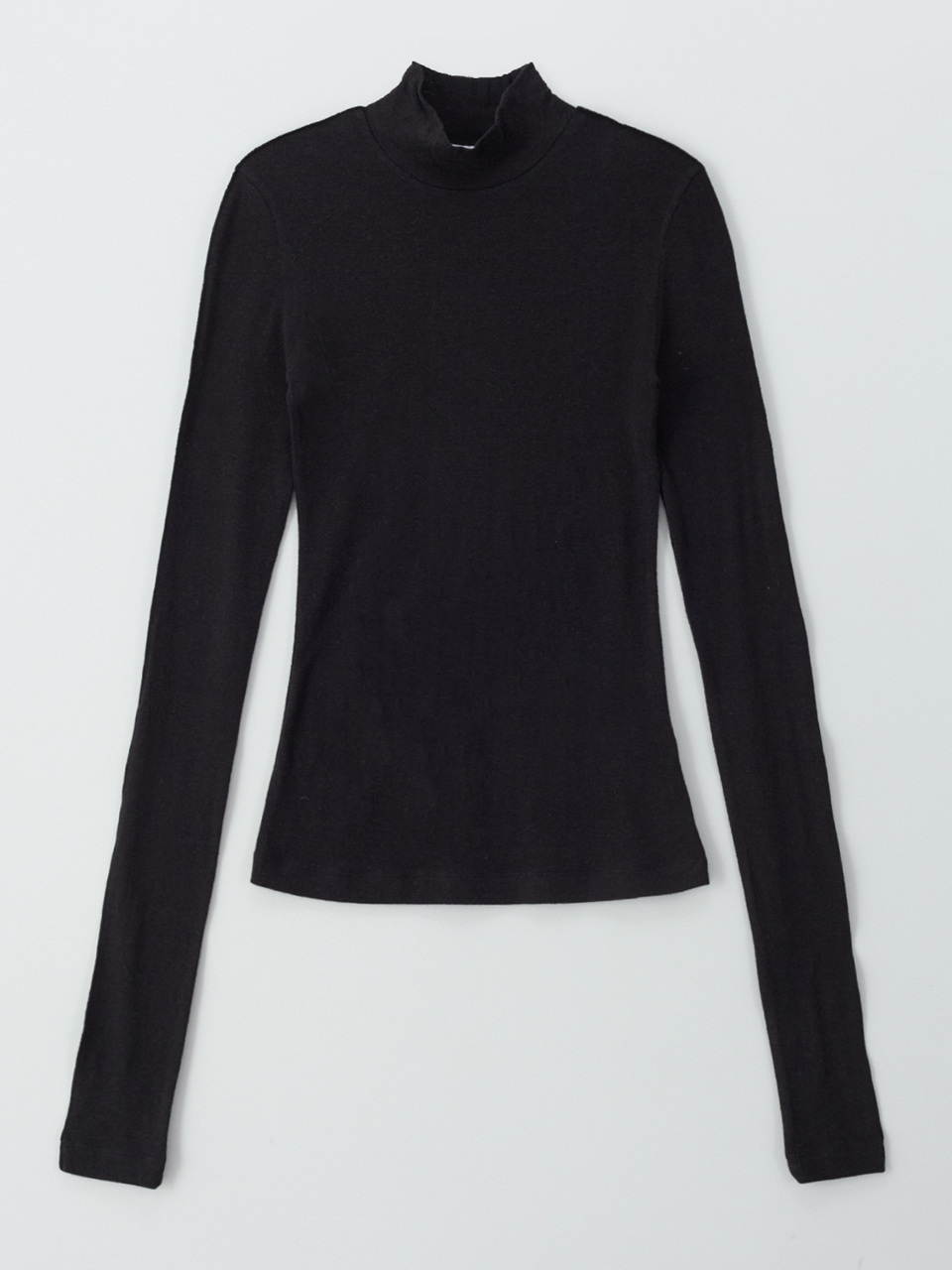 BASIC HALF TURTLE NECK TOP_5COLOR