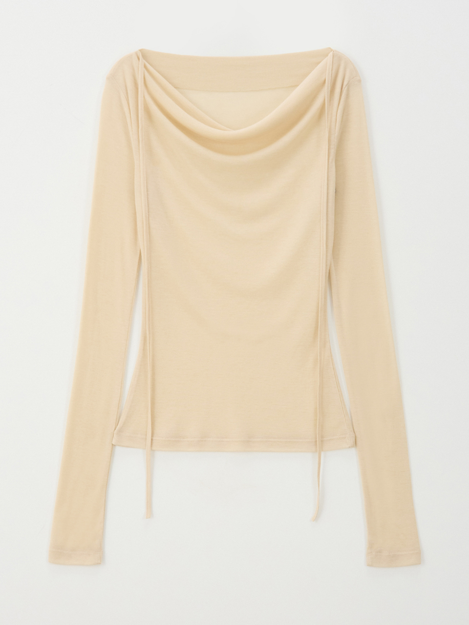 DRAPED STRING TOP_5COLOR