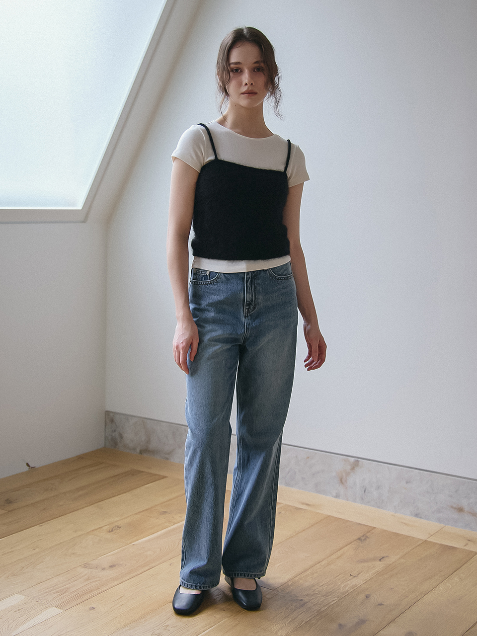 SEMI WIDE DENIM PANTS_MEDIUM INDIGO