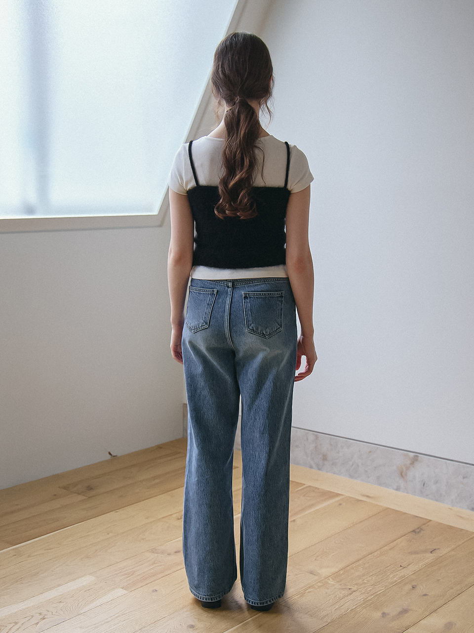 SEMI WIDE DENIM PANTS_MEDIUM INDIGO