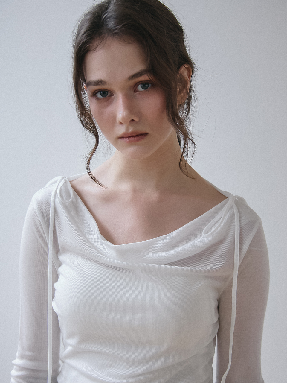 (REFURB) 65% DRAPED STRING TOP_WHITE