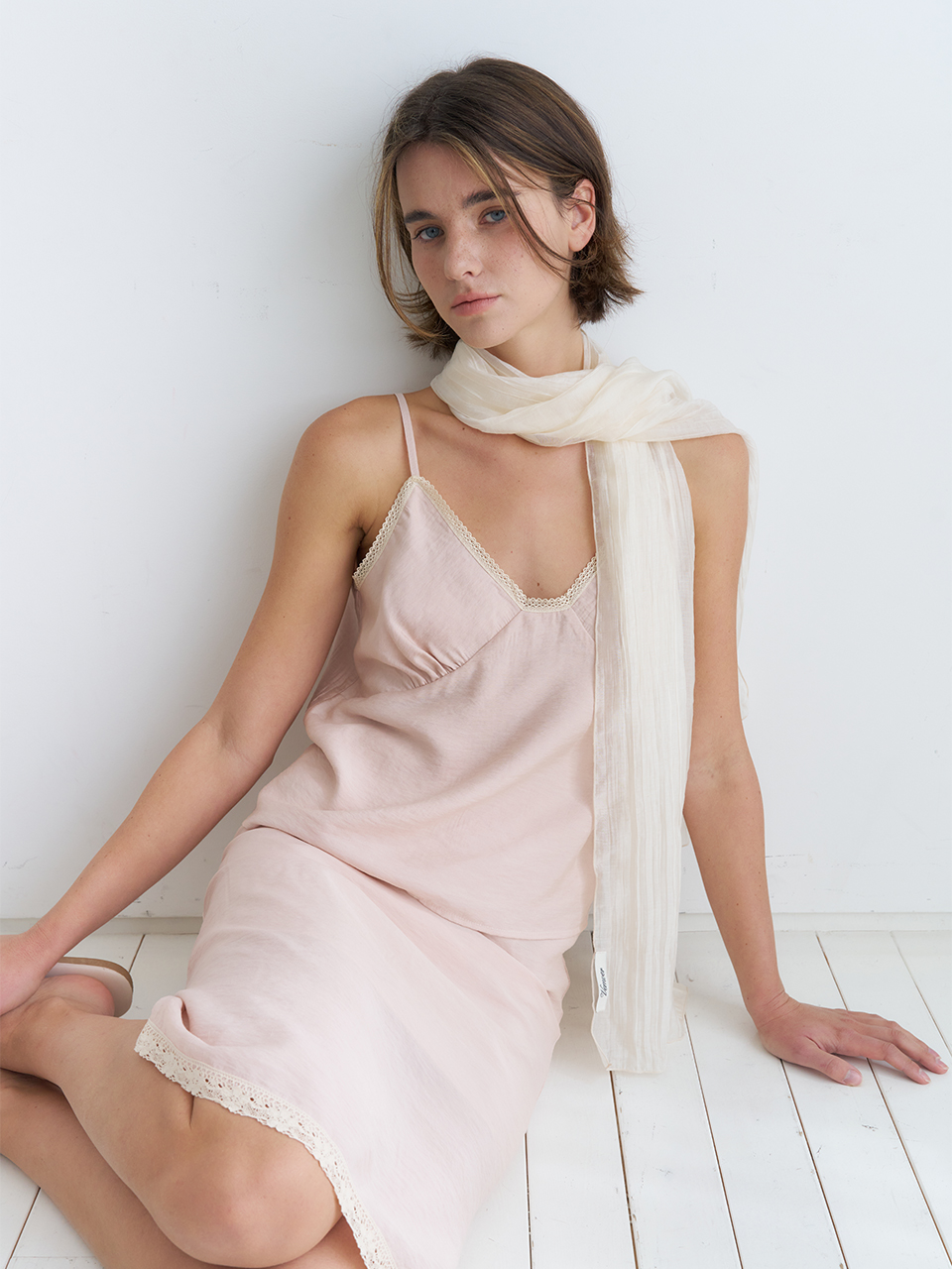 LACE TRIM CAMISOLE BLOUSE_PINK