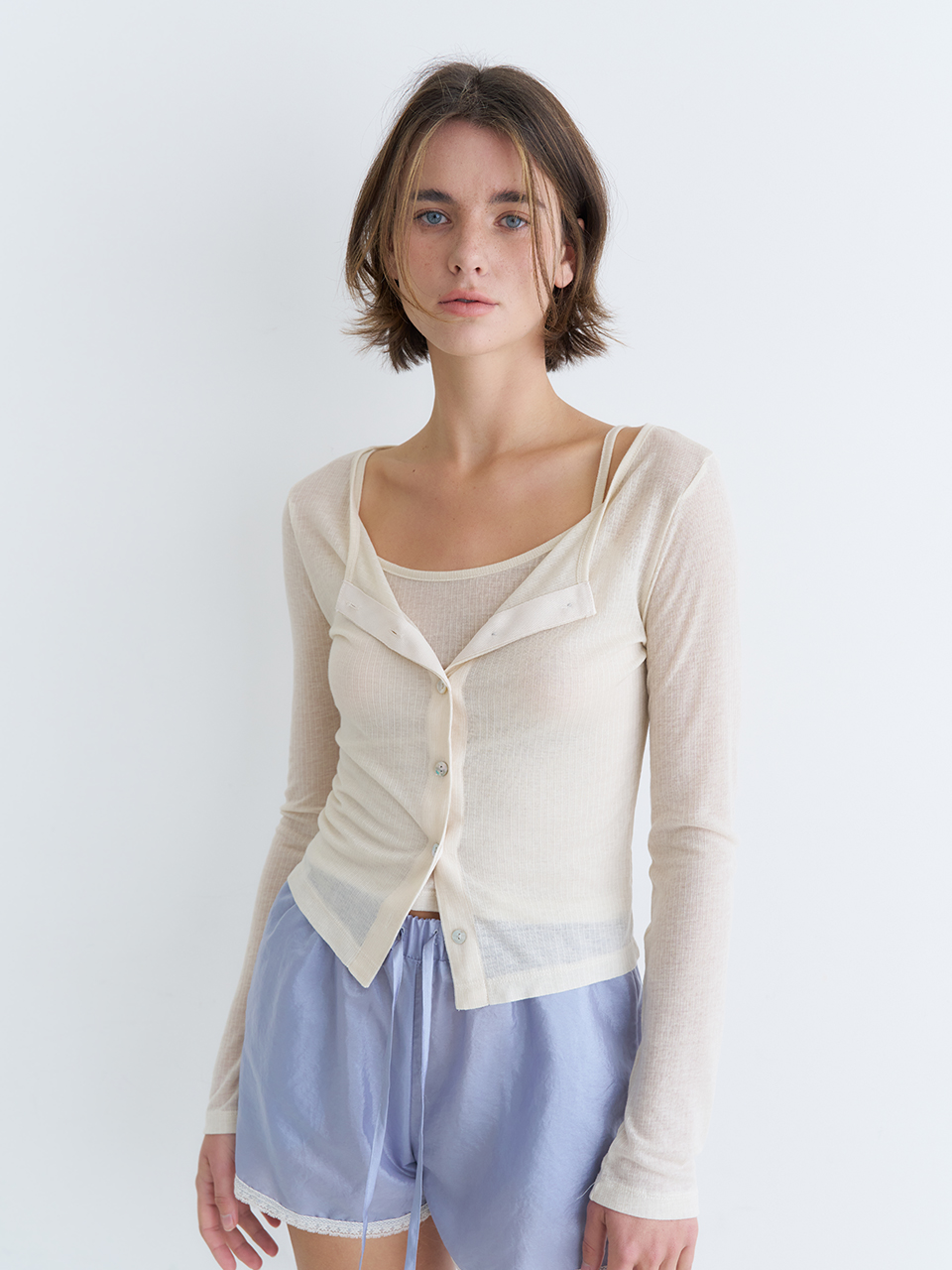BASIC TENCEL CARDIGAN SET-UP_3COLOR