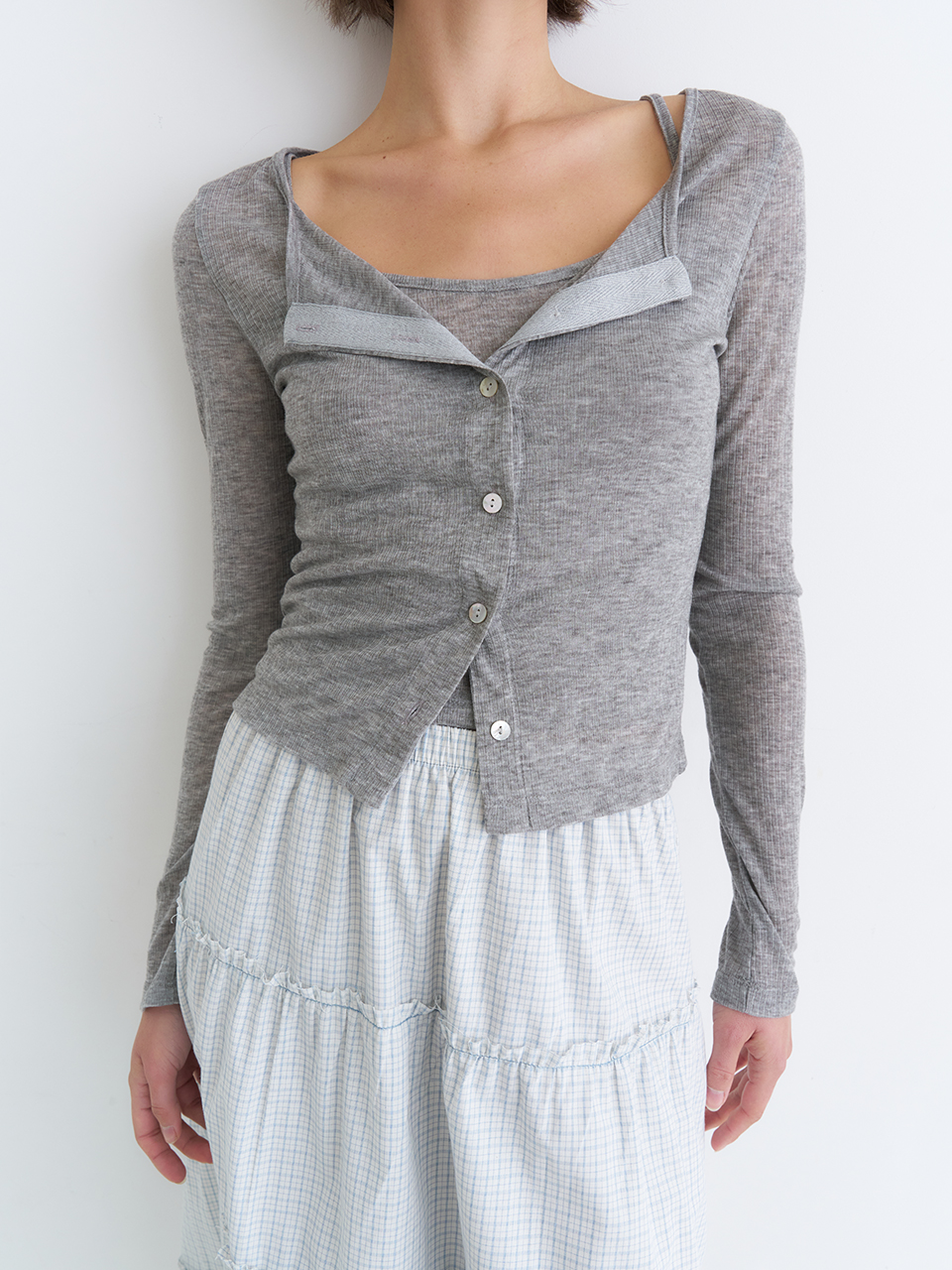 BASIC TENCEL CARDIGAN SET-UP_3COLOR