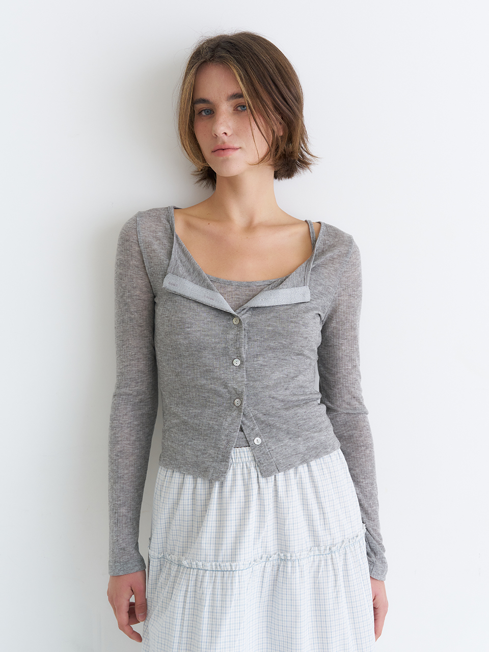 BASIC TENCEL CARDIGAN SET-UP_3COLOR
