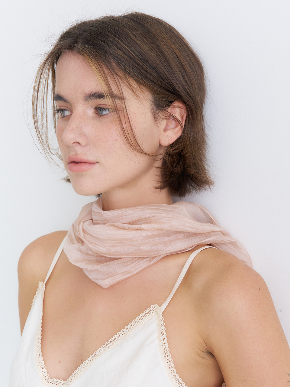 DAILY WRINKLE SCARF_2COLOR
