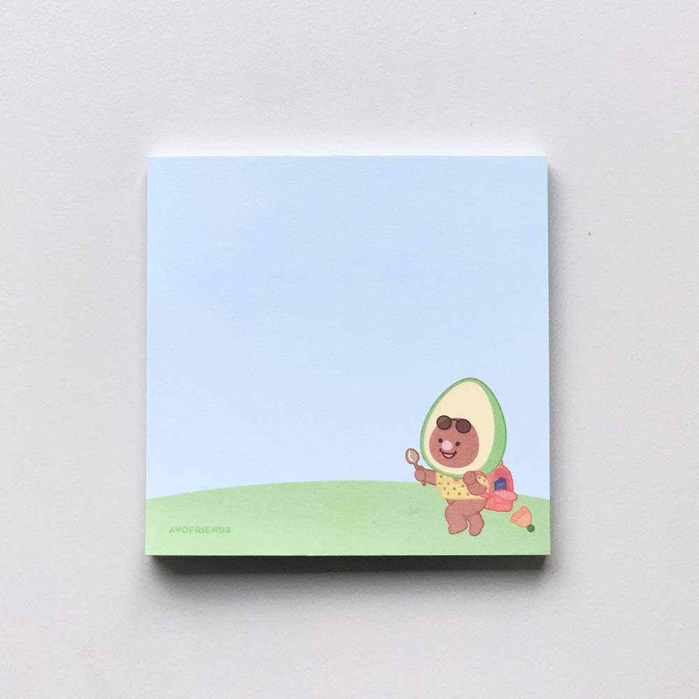 아보프렌즈 점착메모지 3종