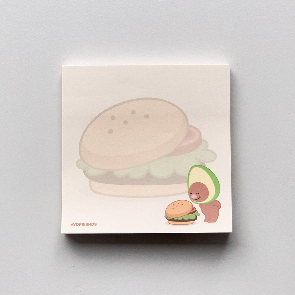 아보프렌즈 점착메모지 3종
