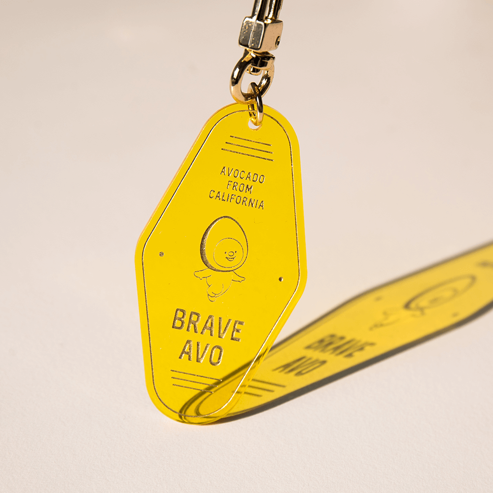 Brave Avo Keyring