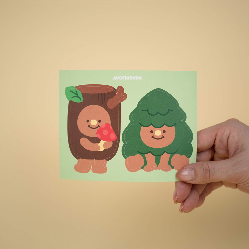 Tree AVO Removable Sticker