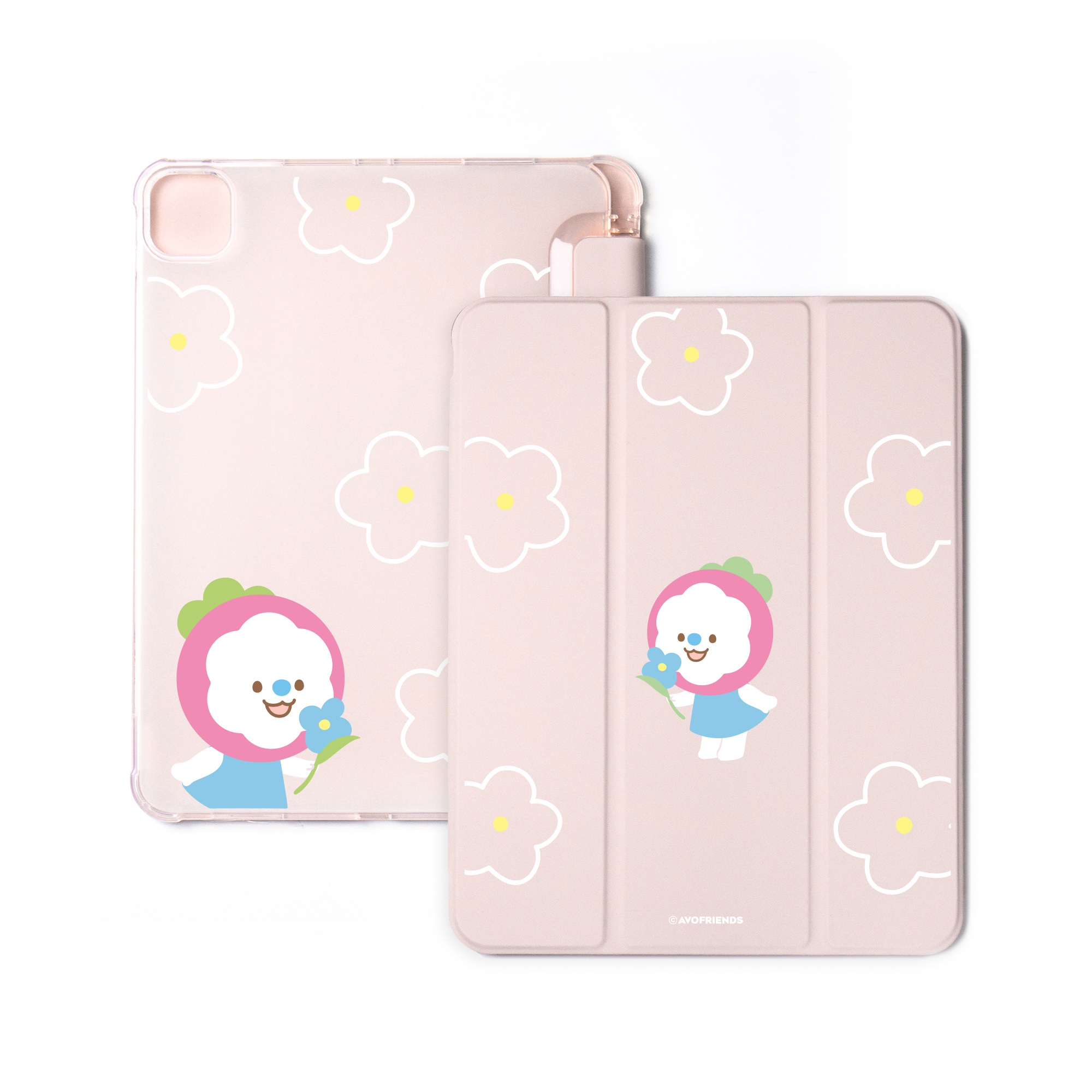 Stina Blooming iPad Air 4 Pro 2(11in) Cover + Jelly Case