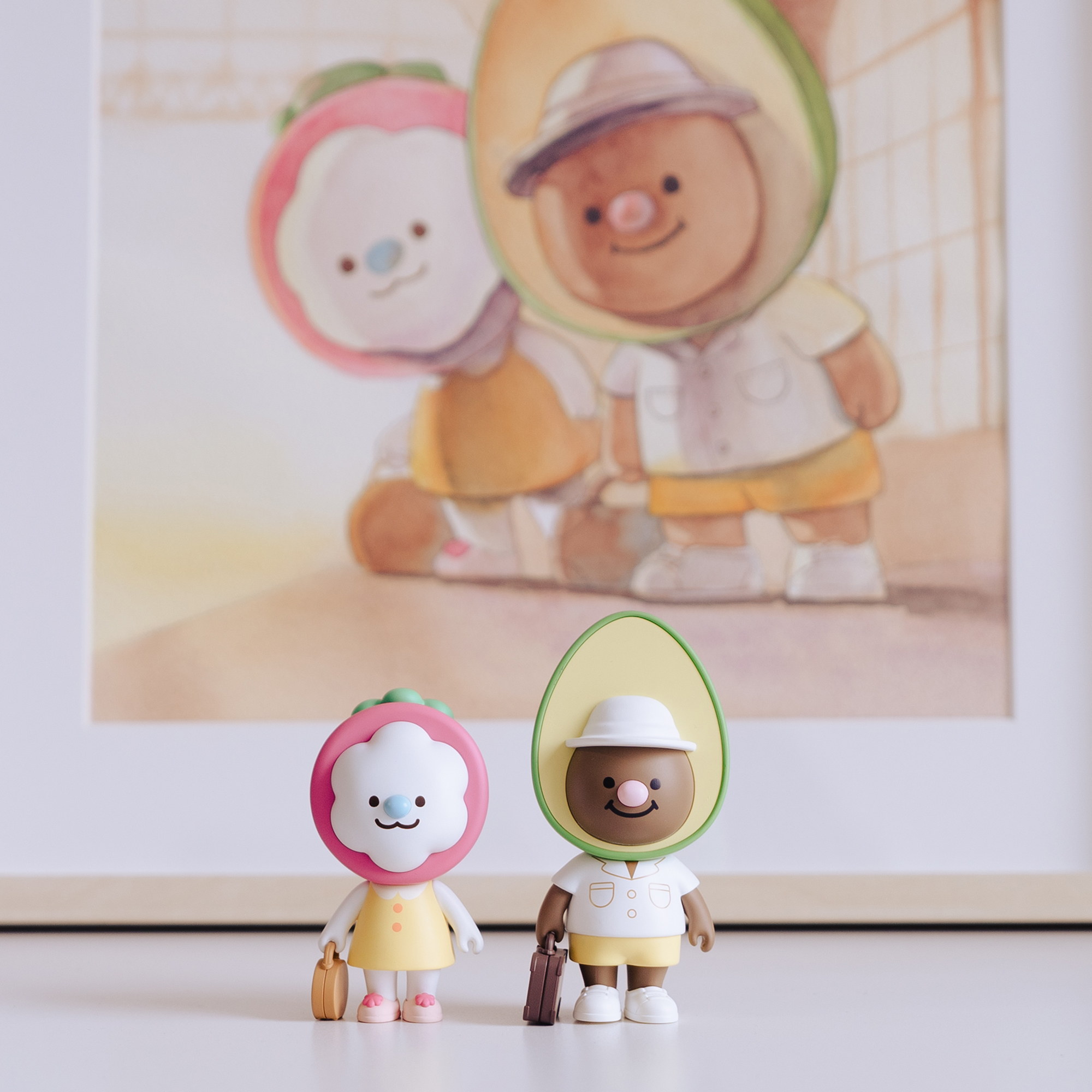 트레블러 아보&스티나 피규어