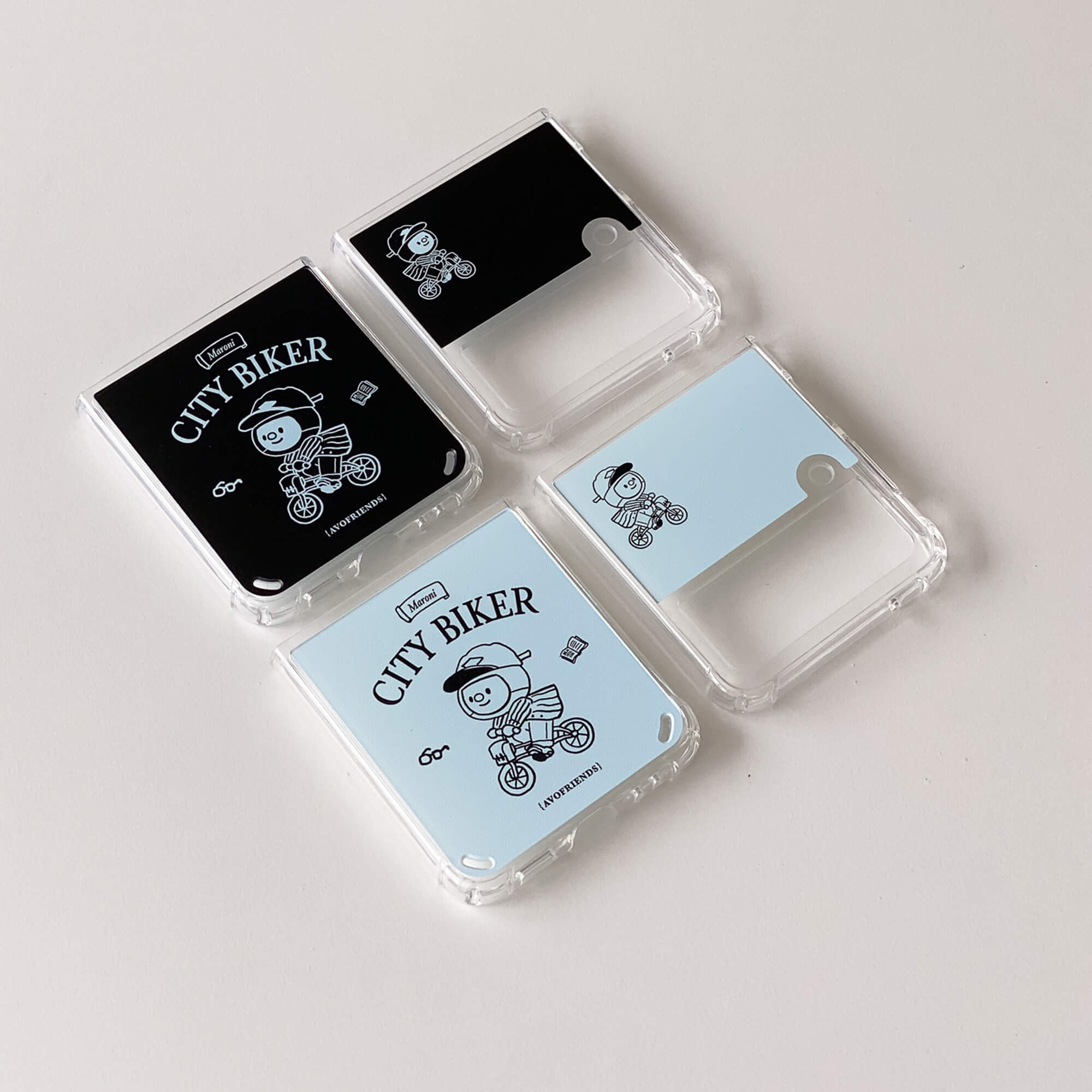 시티바이커 갤럭시 Z플립 하드 / 범퍼젤리 / 맥세이프 케이스