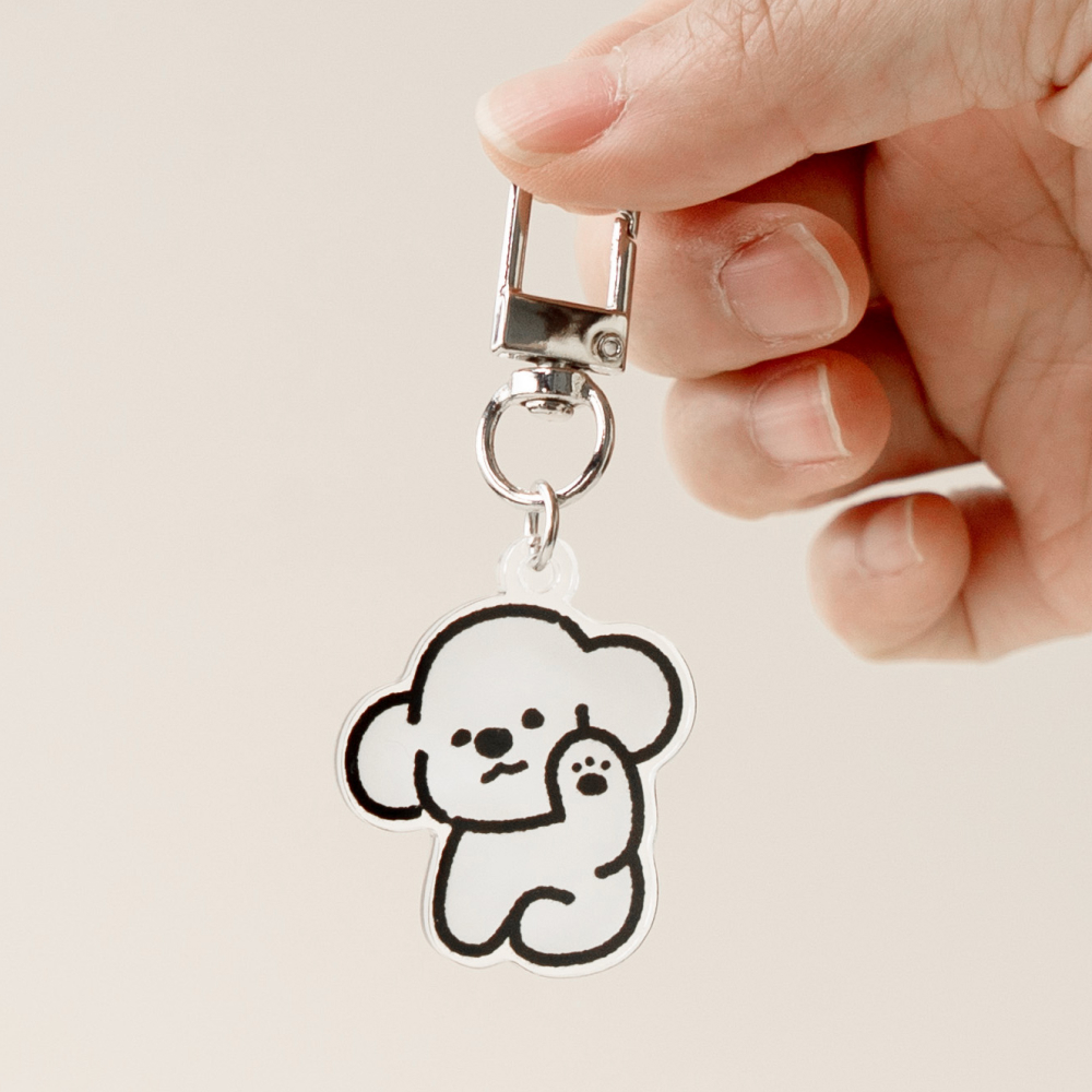 호빵아지 하이파이브 키링 2종