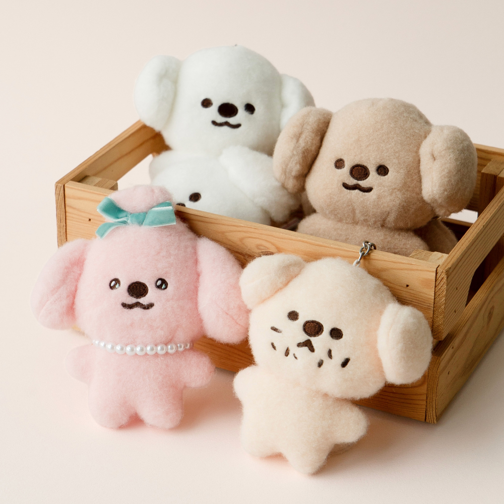 베리호빵이 스탠딩 인형키링