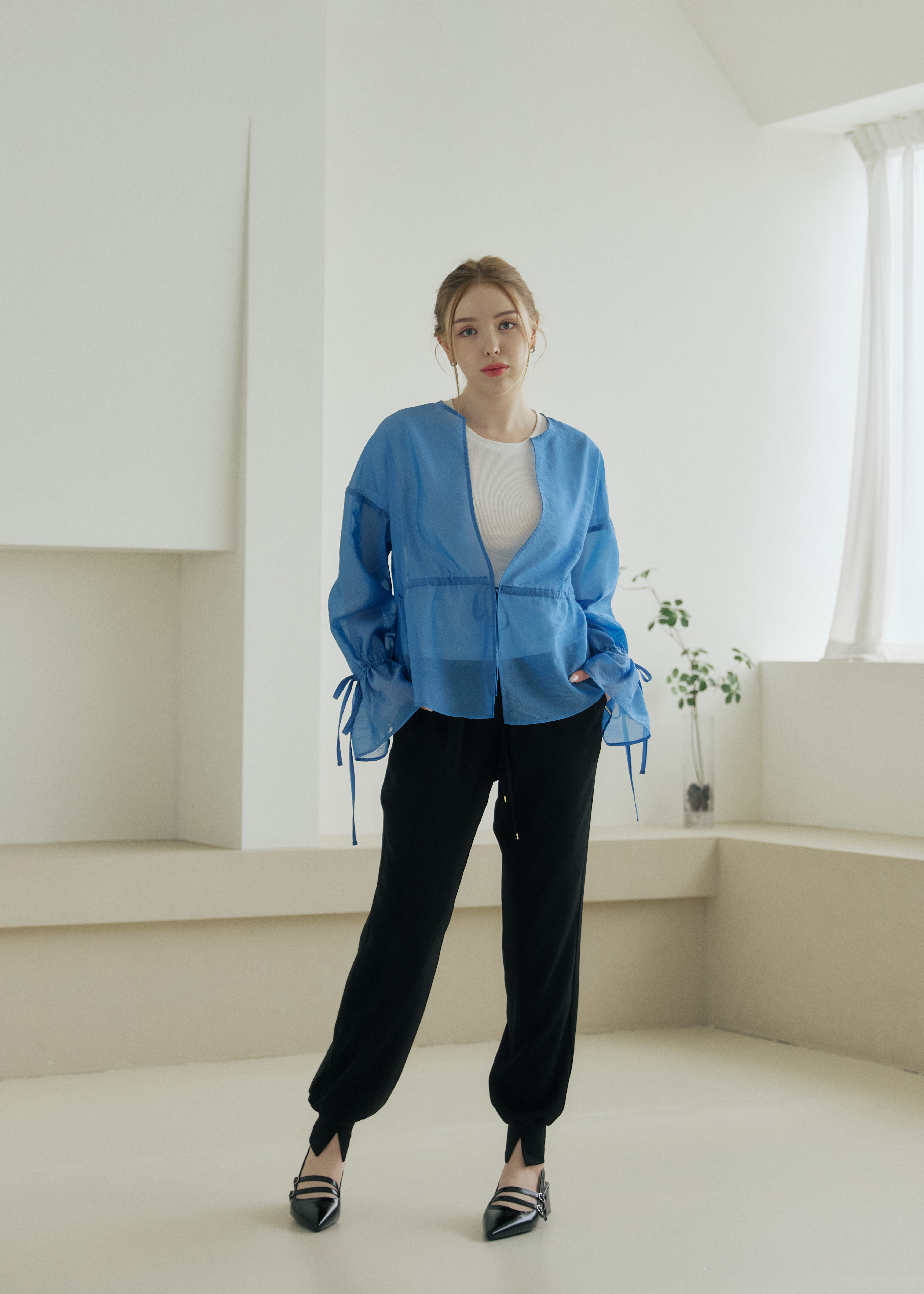 소프트 테이퍼드 조거 팬츠