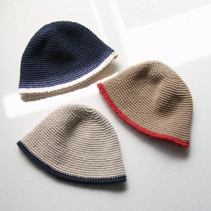 선샤인 쿠바 버킷햇 & 미니 네트백 (Sunshine Cuba Bucket Hat & Mini Net Bag)