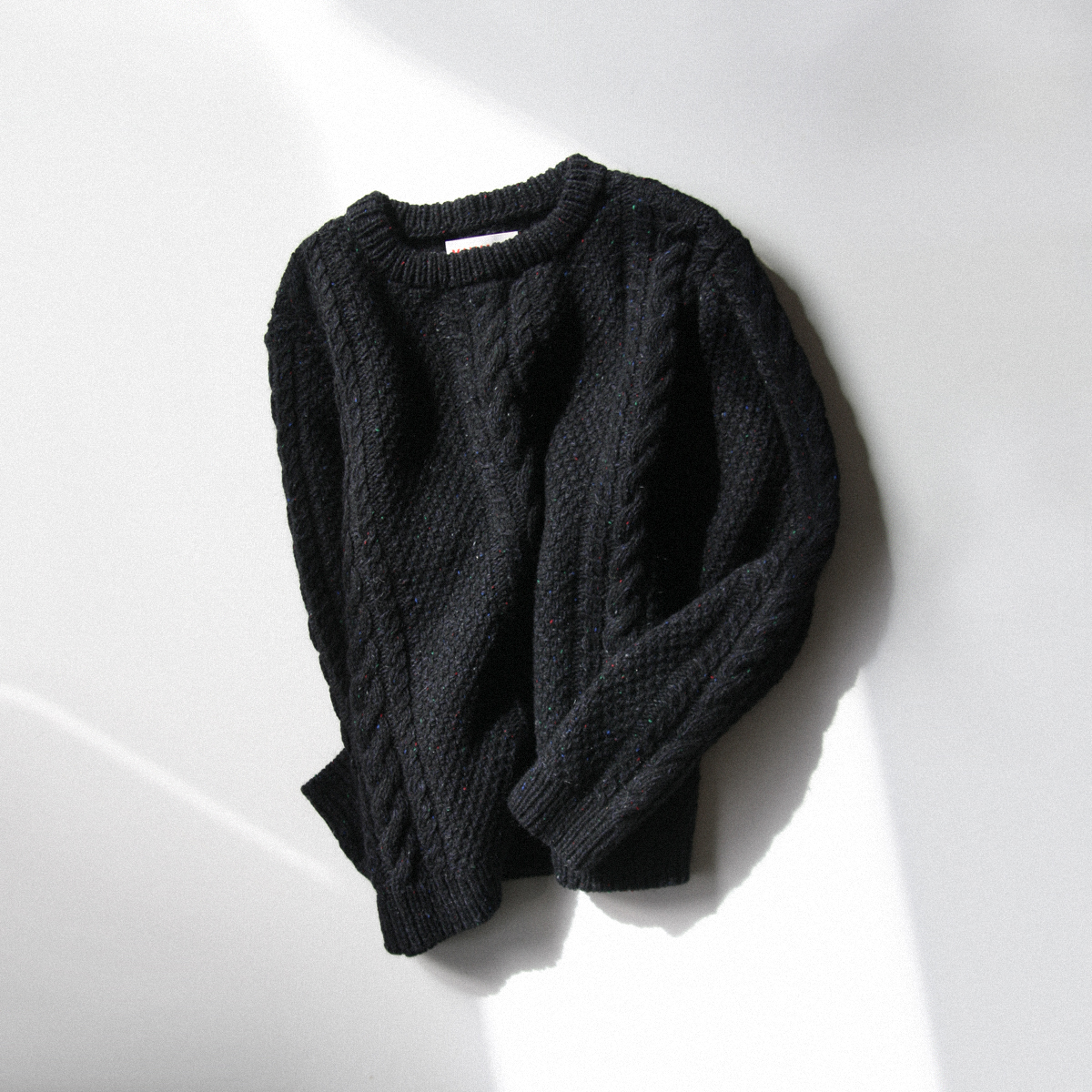 [대바늘 패키지 ] 블랙 오슬로 풀오버 패키지 (Black oslo pullover)